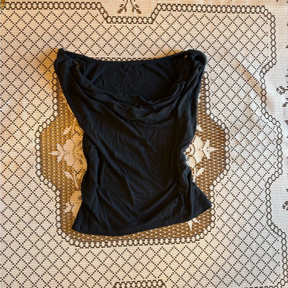 Brandy Melville Off Shoulder Cowl Neck Tank